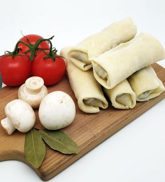 Млинці з куркою та грибами