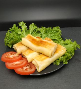 Млинці з м'ясом (свинячий фарш)