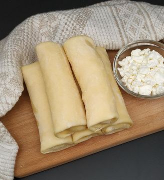 Млинці з солодким сиром