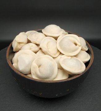 Пельмені «Монастирські» з червоною рибою та кисломолочним сиром