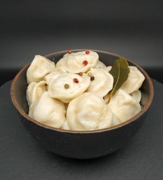 Пельмені «Діабло» з перцем чилі та часником