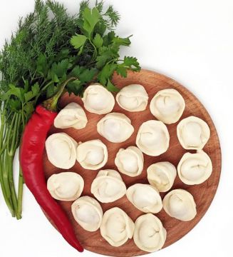 Пельмені «Діабло» з перцем чилі та часником