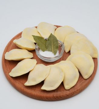 Вареники з індичкою на кукурудзяному борошні