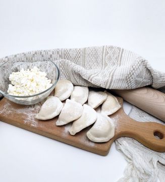 Вареники з солодким сиром