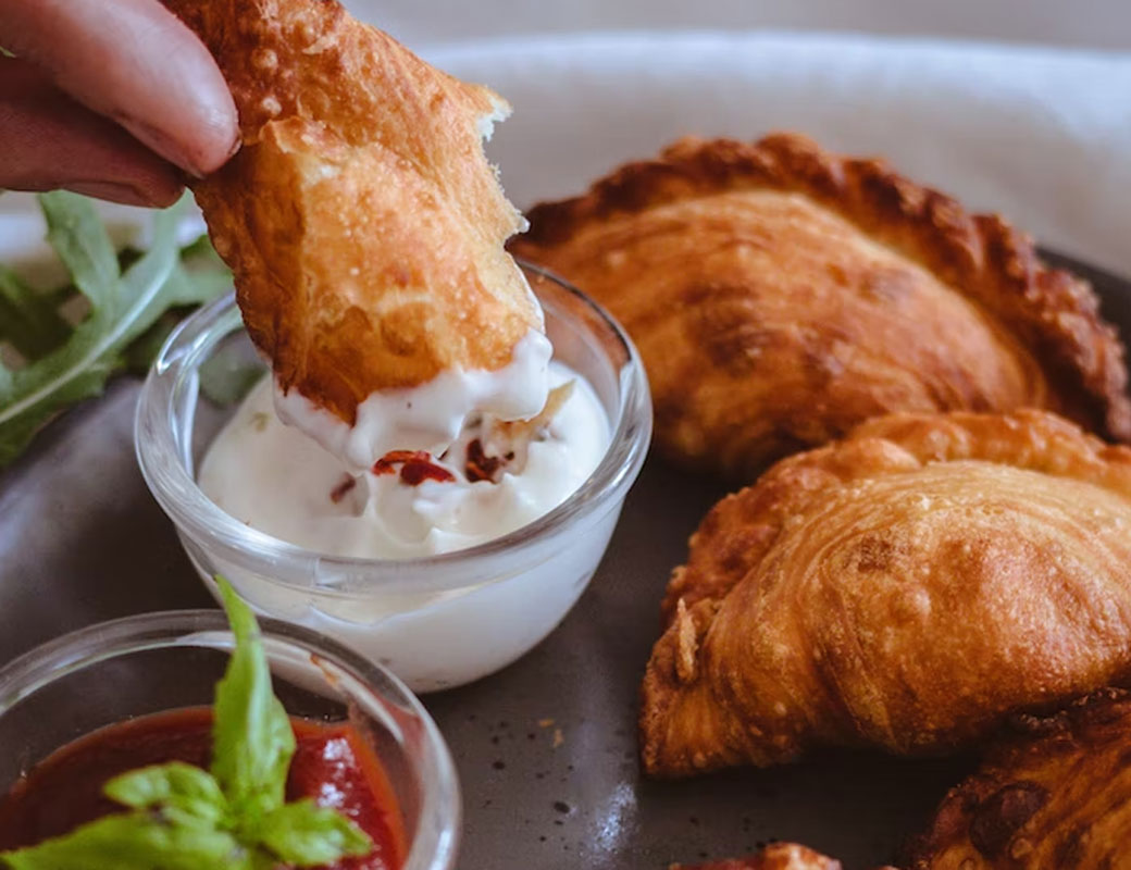 Самса з бараниною по-східному